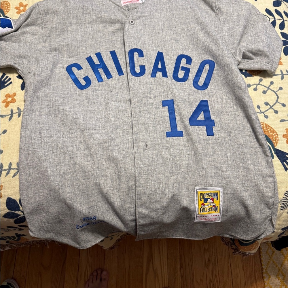 Gray Chicago Baseball Jersey
